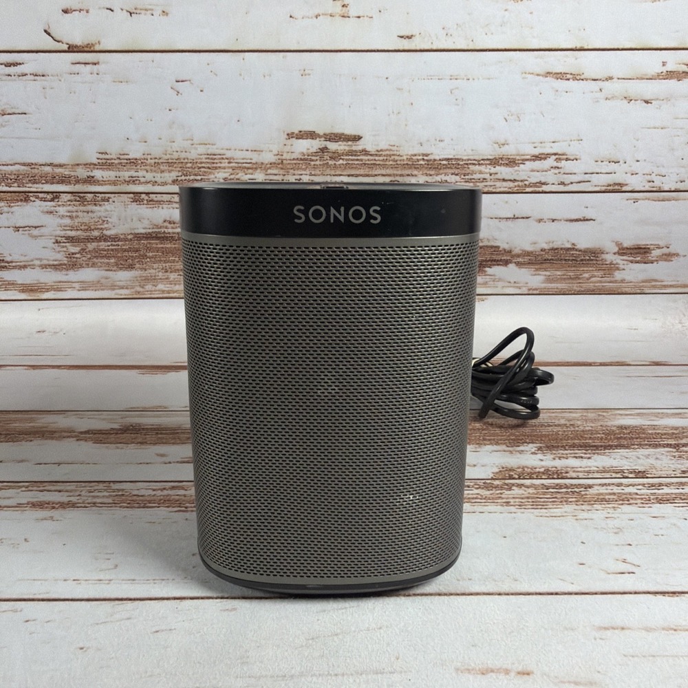Sonos PLAY 1 Wireless Wi-Fi Home Streaming Speaker Black Grey Scuffs